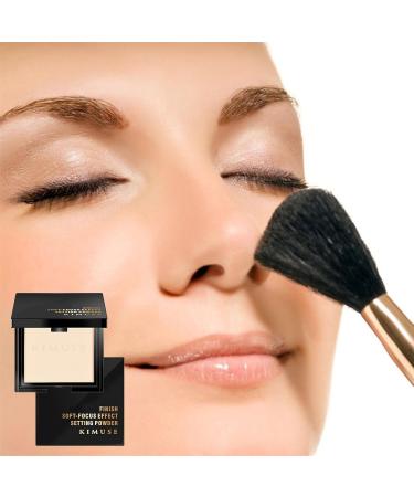 Setting Powder - Matte Pressed Setting Powder | Matte Pressed Powder High Definition Clarifying Finishing Powder Long Lasting Translucent Oil Control Face Pressed Powder Buogint #02 - Buy Online on GoSupps.com