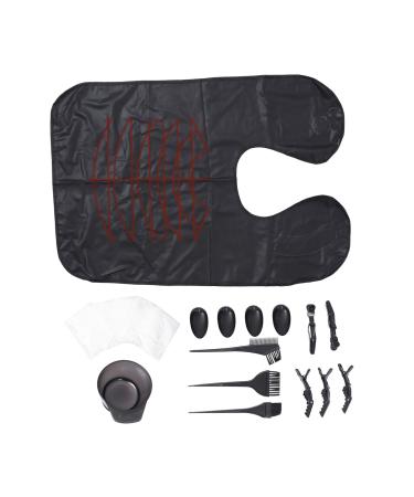 32 pi ces Kit Outils Teinture Cheveux Brosses Peignes Cape Accessoires Salon Coiffure DIY Pratique
