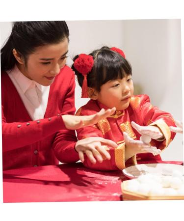 Beaupretty 3 Pairs Tassel Hair Ball Hair Clip Baby Tiara Chinese New Year Hairpins Kids Hair Clips for Girls Chinese Style Barrettes Child Artificial Fur Issue Card Red Princess - Buy Online on GoSupps.com