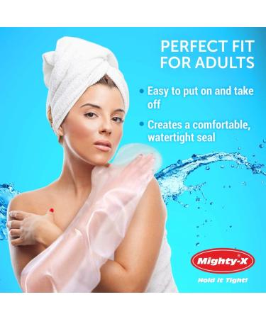 Waterproof Arm Cast Cover - Reusable Adult Half Arm Seal for Shower - 3 Pack - Buy Online on GoSupps.com