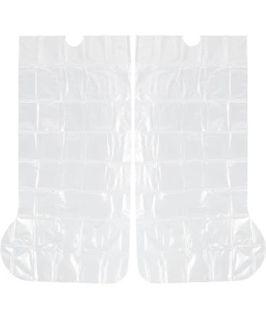 Waterproof Disposable Gips Cover for Broken Legs - Transparent Plaster Shower Covers (2 Pack) for Men & Women - Soft & Comfortable Post-Op Solution - Buy Online on GoSupps.com