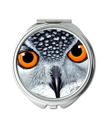 Mirror makeup mirror owl city cinematic owl wallpaper pocket mirror portable mirror