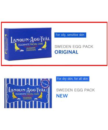Victoria Original Sweden Egg Facial Care with Lanolin & Rose Water | 50g x 2 | International Shipping - Buy Online on GoSupps.com