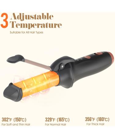Bestauty Small Cordless Curling Iron 1 Inch - Mini 2 in 1 Hair Curler & Straightener Rechargeable Wireless Travel Tool for Short Hair (Black - Buy Online on GoSupps.com