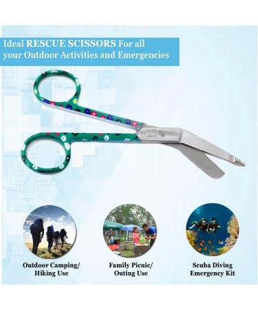 Luxury Lister Bandage Scissors 5.5 - Premium Stainless Steel for Nurses, Medical Students, Doctors - A2ZSCILAB Brand - Buy Online on GoSupps.com