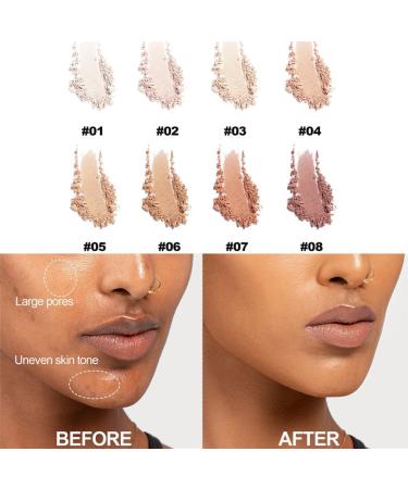 HADAVAKA 2PCS Setting Powder Lasting Oil Control Matte Finishing Powder Flawless Finish Waterproof Finishing Powder Oil Control Matte Ultra Flawless Finish For All Skin Tones 06 - Buy Online on GoSupps.com