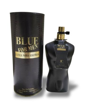 BLUE FOR MEN ULTRA NOIR EDITION Eau de Toilette 3.4 fL. Oz. Amber fragrance for men.