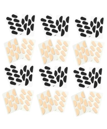 Healeeved 40 Leaves Comfortable glasses pads Self-adhesive nose pads glasses soft glasses pads glue glasses nose pads nasal protection skin-friendly sponge deliveries