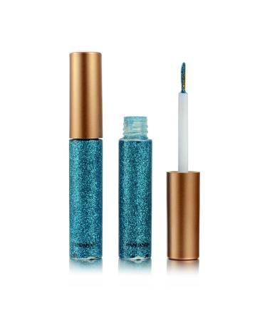 1 Pcs Glitter Eyeliner Liquid eyeliner set Metallic Shimmer Colored Eyeliners Long Lasting Waterproof Glitter Eyeshadow Sparkling Eyeliner Makeup #08 8#