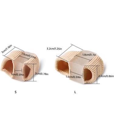 Wicking Breathable Toe Spacers Separators with Gel Bunion Corrector for Overlapping Toes - One Size - Buy Online on GoSupps.com