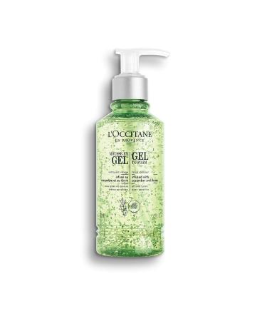 L'Occitane Gel-to-Foam Facial Cleanser 6.7 Fl Oz - Gentle and Effective Skincare - Buy Online on GoSupps.com