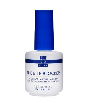 Blue Cross The Bite Blocker Nail Polish for Nail Biting Prevention and Deterrent Strengthening and Repair Stop Nail Biting Made in USA 0.5 fl oz/15mL