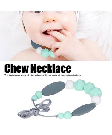 Food Grade Silicone Sensory Chew Necklace for Kids - Teethers for Nail Biting and Anxiety (Type B) - Buy Online on GoSupps.com