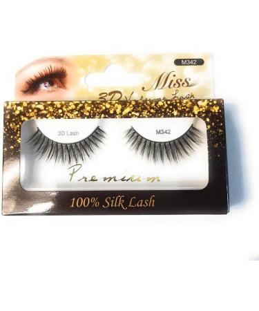 4 Pairs Miss Lash Handmade Tapered 3D Volume Lash M342 - Set of 4 Premium Quality Lashes - Buy Online on GoSupps.com