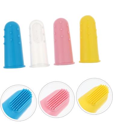 Shop Homsfou 12th Baby Toothbrush - Silicone Toddler Brush & Tongue Cleaner | Safe & Gentle Mouth Care for Babies - Buy Online on GoSupps.com