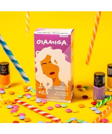 Pearl Blonde Permanent Hair Dye | Vegan Cruelty-Free Natural Ingredients | Inclusive for All Hair Types | 120ml - Fast Processing - Buy Online on GoSupps.com