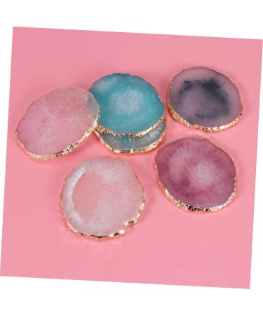 HAPINARY Japanese Cut Resin Nail Art Palette Palette For Nail Gel Round Makeup Paint Tray - Buy Online on GoSupps.com