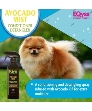 Eqyss Avocado Mist Pet Conditioner 16oz - Shines, Conditions, Reduces Shedding - Buy Online on GoSupps.com