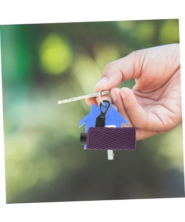  HONMEET 4 Pieces Lip Case For Women Key Ring Lip Pouch Keychain Lip Holder Polyester Miss Lipstick Sock - Buy Online on GoSupps.com