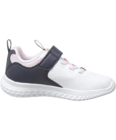 Reebok Girl's Rush Runner 4.0 Alt Sneakers - White/Pink/Navy - Size 2 UK Child - Buy Online on GoSupps.com
