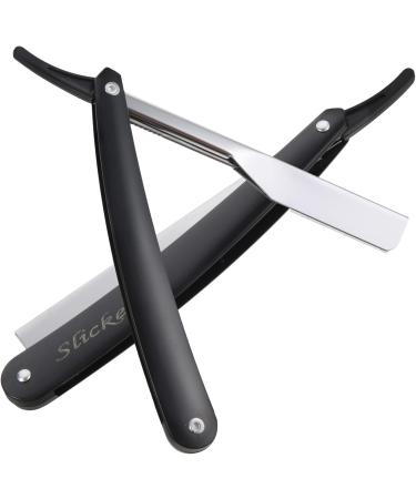Minkissy 2pcs Men's Straight Blade Razors - Premium Barber Shaver Set for Smooth Grooming | International Shipping Available - Buy Online on GoSupps.com