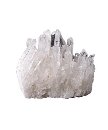 Crystal Rough Natural Crystal Rough 1PC Natural Raw Quartz White Clear Crystal Cluster Stones Crystal Point Specimen Home Decoration Ra Crystals 1pc Random Delivery