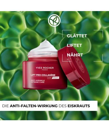Yves Rocher Lift Pro Collagène Intensive Care Anti Wrinkle Treatment for Day and Night Innovative Formula with Collagen and Hyaluronic Acid Smooths Replenishes and Nourishes - 2.5 Oz - Buy Online on GoSupps.com
