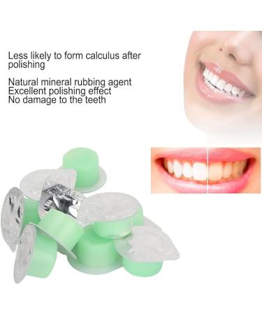 20pcs Teeth Polishing Cream - Safe Dental Whitening Paste for Oral Care - Green - Buy Online on GoSupps.com