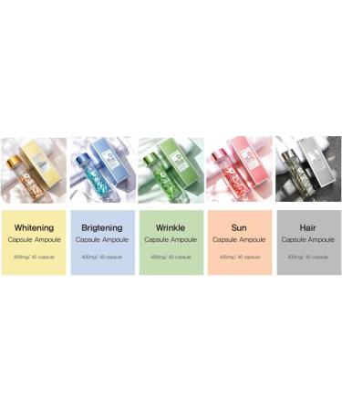 Premium Collagen Multi Vita Hair Care Ampoule - 40 Capsules | Made in Korea | Nourishing Hair Treatment - Buy Online on GoSupps.com