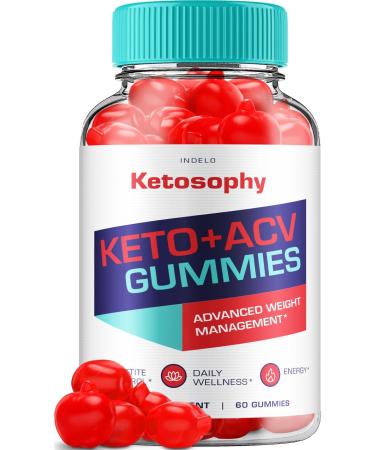 KetoSophy Keto ACV Gummies - Advanced Weight Loss KetoSophy Keto Plus ACV Gummies Weight Management Apple Cider Vinegar KetoSophy ACV Gummies Dietary Supplement Reviews Men Women (60 Gummies)