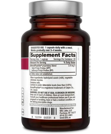 Ameal BP Cardiovascular Health 30 VegiCaps | Quality of Life Labs - Support Heart Health - Buy Online on GoSupps.com