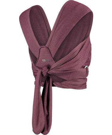 Close Caboo Organic Cotton Baby Carrier in Burgundy | Sustainable & Soft Infant and Toddler Carrier - One Size - Buy Online on GoSupps.com