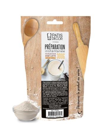 PATISDECOR Instant Chai Latte drink mix vanilla flavor - 300g