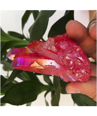 Room Decoration Beautiful Natural Red Quartz Cluster Crystal Stone Minerals Specimen - Buy Online on GoSupps.com
