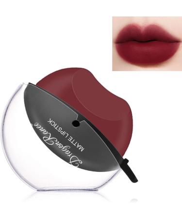 Velvety Lip Gloss Non-Stick Lip Gloss Waterproof Cosmetic Lip Glaze Long Lasting Makeup for Women Girls Matte Lipstick Set - Buy Online on GoSupps.com