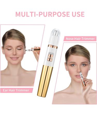 Numifun Women s Nose Hair Trimmer - Painless Waterproof Ear & Nose Hair Cutter in Rose Gold - Perfect for Eyebrow & Face Hair - Buy Online on GoSupps.com