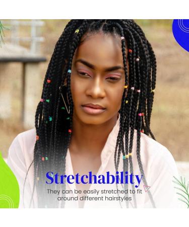 Bellure 3000 Pcs Multi Light Colors Mini Elastic Hair Bands for Women and Girls - Multicolor Hair Ties and Bobbles - Buy Online on GoSupps.com