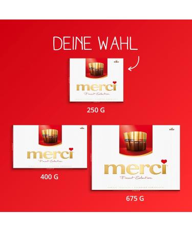 Buy Merci Finest Selection 250g Premium Filled & Unfilled Chocolate Specials International Shipping Available - Buy Online on GoSupps.com