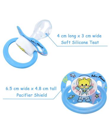 Shop LittleForBig Large Shield Pacifier Generation II - Adult Size Blue | International Shipping Available - Buy Online on GoSupps.com