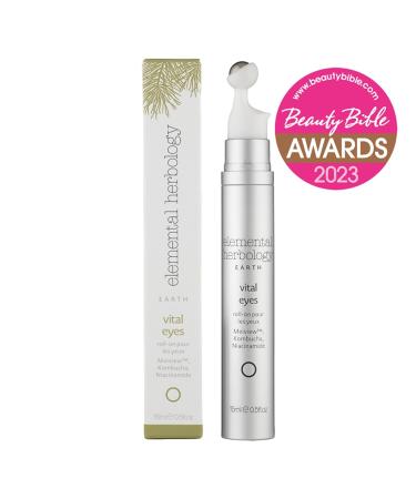 Elemental Herbology Vital Eyes Roll-On Serum | Nourishing Anti-Aging Eye Cream for Dark Circles & Swollen Eyes | Animal Test-Free - Buy Online on GoSupps.com