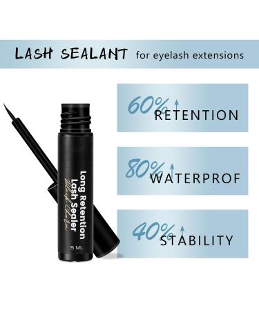 Buy Lash Clusters Overnighter 5ML - Ultimate Lash Sealant for Healthy Long-lasting Cluster Lashes (Black - Buy Online on GoSupps.com