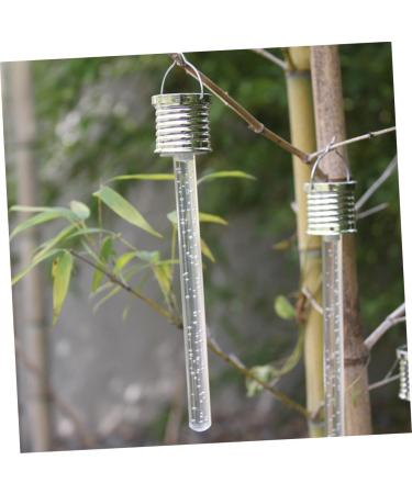 4pcs Acrylic Rod Hanging Light LED Decor Solar Powered Lights Outdoor Christmas Decor LEDs Meteor Lights LED Acrylic Tube Solar Lamp Meteor Shower Rain Lights Transparent Icicle (Transparent) - Buy Online on GoSupps.com