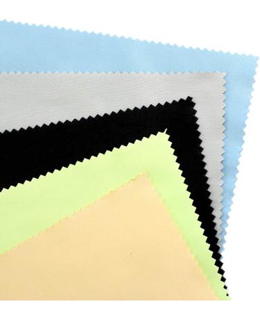 Microfiber Cleaning Cloths (10 Pack) - Perfect for Eyeglasses Screens & Jewelry | Delicate Surface Care - Buy Online on GoSupps.com