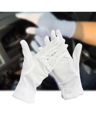 BUSOTH Cotton White Gloves Soft Cotton Gloves Dishwashing Gloves - Buy Online on GoSupps.com