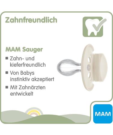 MAM Original Silicone Pacifier Set of 4 - Wood Friends (6-16 Months) with Sterilization Transport Boxes - International Shipping Available - Buy Online on GoSupps.com