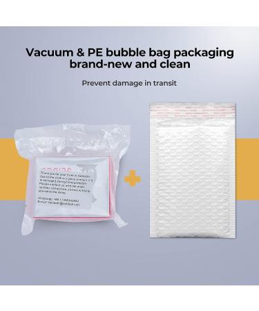 Vabiooth 50 Pcs Pre-Cleaned Blank Microscope Slides Kit with 100 Pcs Coverslips - Ideal for Monocular, Binocular, and Trinocular Microscopes - Buy Online on GoSupps.com