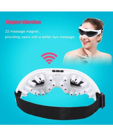 3D Eye Massage Device - USB Vibration Eye Mask for Anti-Fatigue & Wrinkle Care | International Shipping Available - Buy Online on GoSupps.com