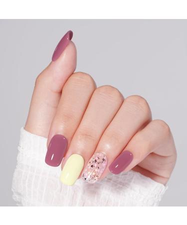  TOMICCA TOMICCA Purple Nail Polish 15ml Shiny Quick Dry Long Lasting Removable Water Based Nail Art Manicure DIY Nail Art - Buy Online on GoSupps.com