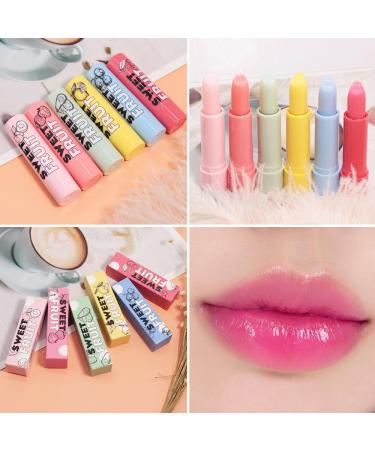 BINGBRUSH Color Changing Lipstick Set - Long Lasting Moisturizer Lip Balm & Tint | Peach Strawberry & Cherry Shades | Best Lip Care for International Shipping - Buy Online on GoSupps.com
