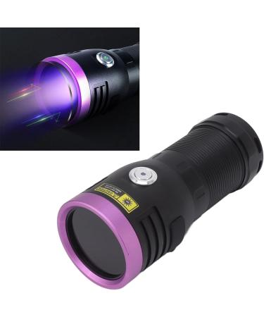 365nm Flashlight Aluminium Alloy USB Type C 60W UV 365nm Light Flashlight Torch for Cat Urine Detection Dry Stains Detection - Buy Online on GoSupps.com